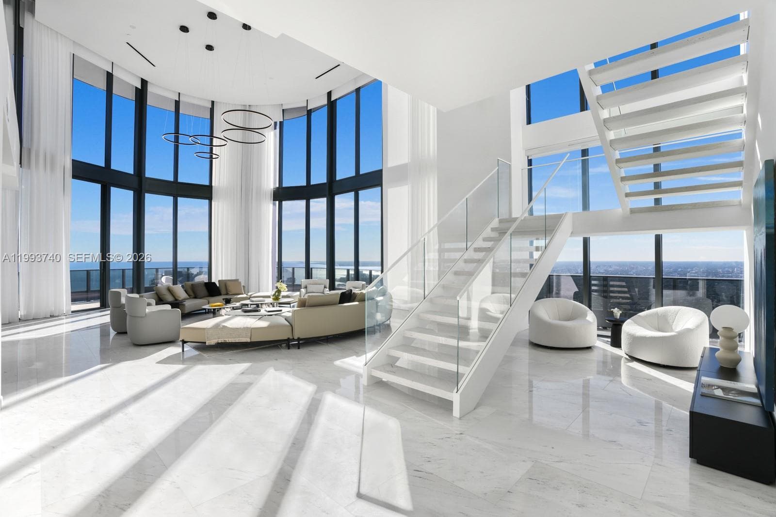 Brickell Flatiron Unit UPH6202 condo for rent at 1000 Brickell Plz # UPH6202, Miami, FL 33131