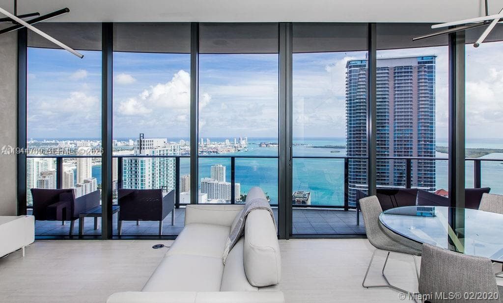 Brickell Flatiron Unit PH6105 condo rented at 1000 BRICKELL PLAZA # PH6105, Miami, FL 33131